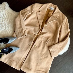 GALLO 100% Camel Hair Vintage Coat
